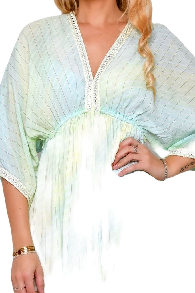 Kaftan Escote en V Az