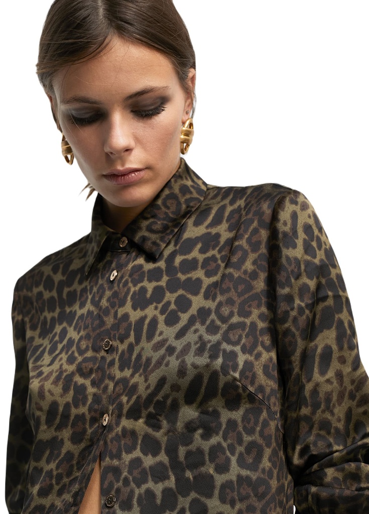 Camisa Animal Print LC 033