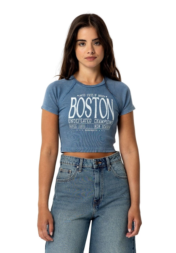 Camiseta Crop Tiffosi 989 Az