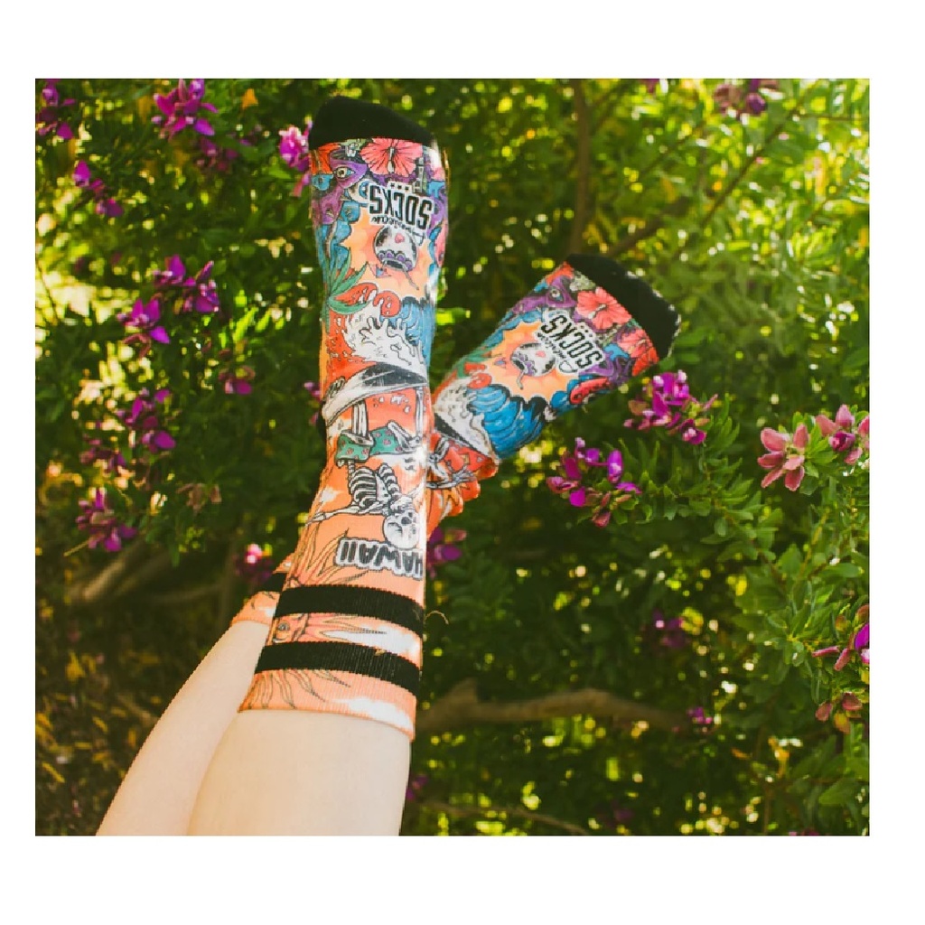 Calcentines Hawaii American Socks