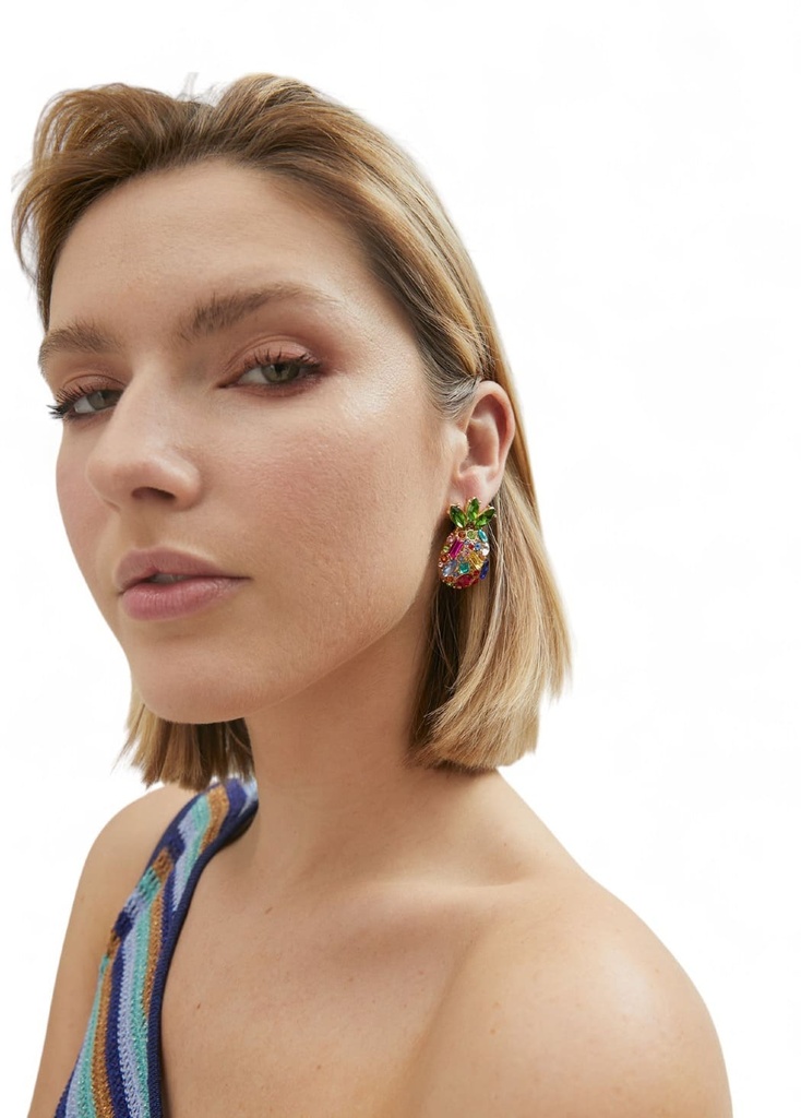 Pendientes Piña LC