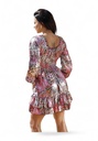 Vestido Corto Animal Print 