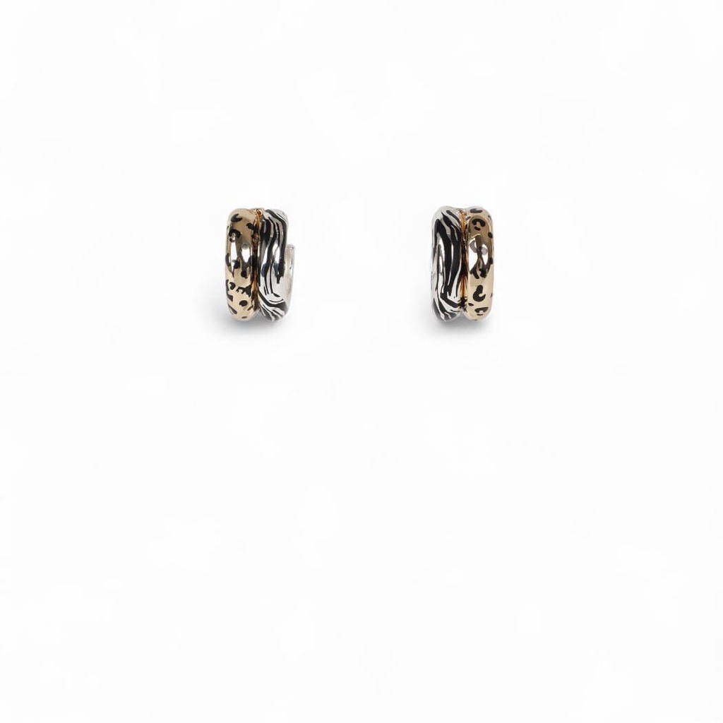 Pendientes Aro Print LC 2MM