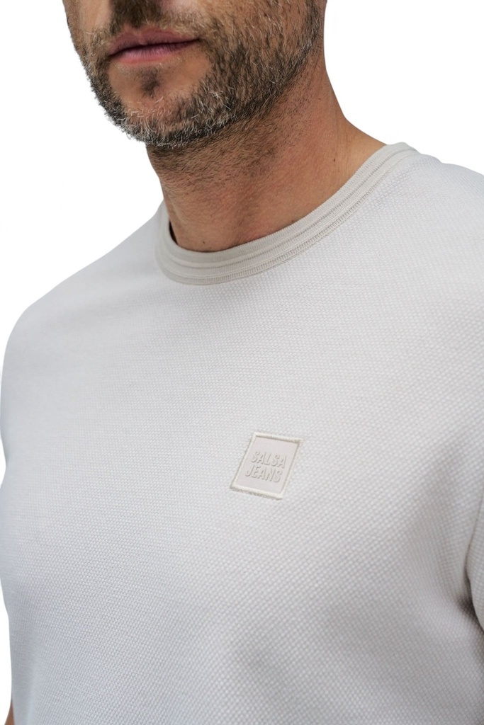 Camiseta Regular Bg Salsa