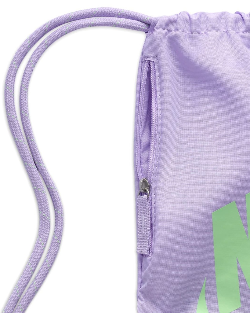 Saco Drawstring Nike 13L Lila