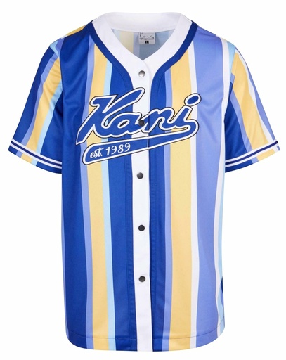 Shirt Baseball Karl Kani Striped