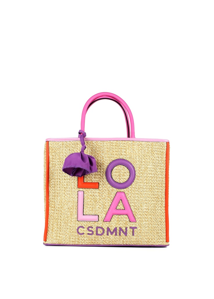 Bag Efecto Rafia Lola Casademunt