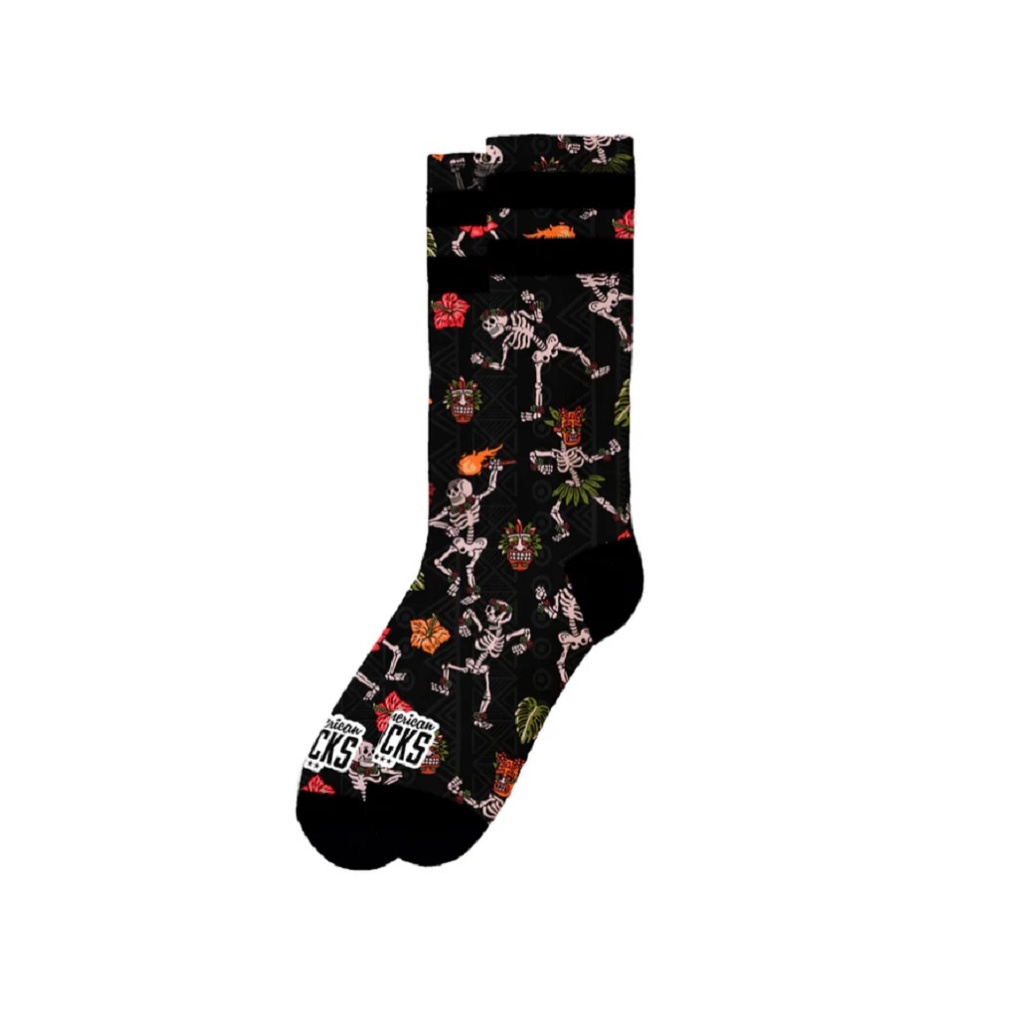 Calcentines Skeletons American Socks