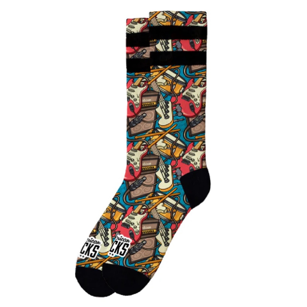 Calcentines Rock American Socks