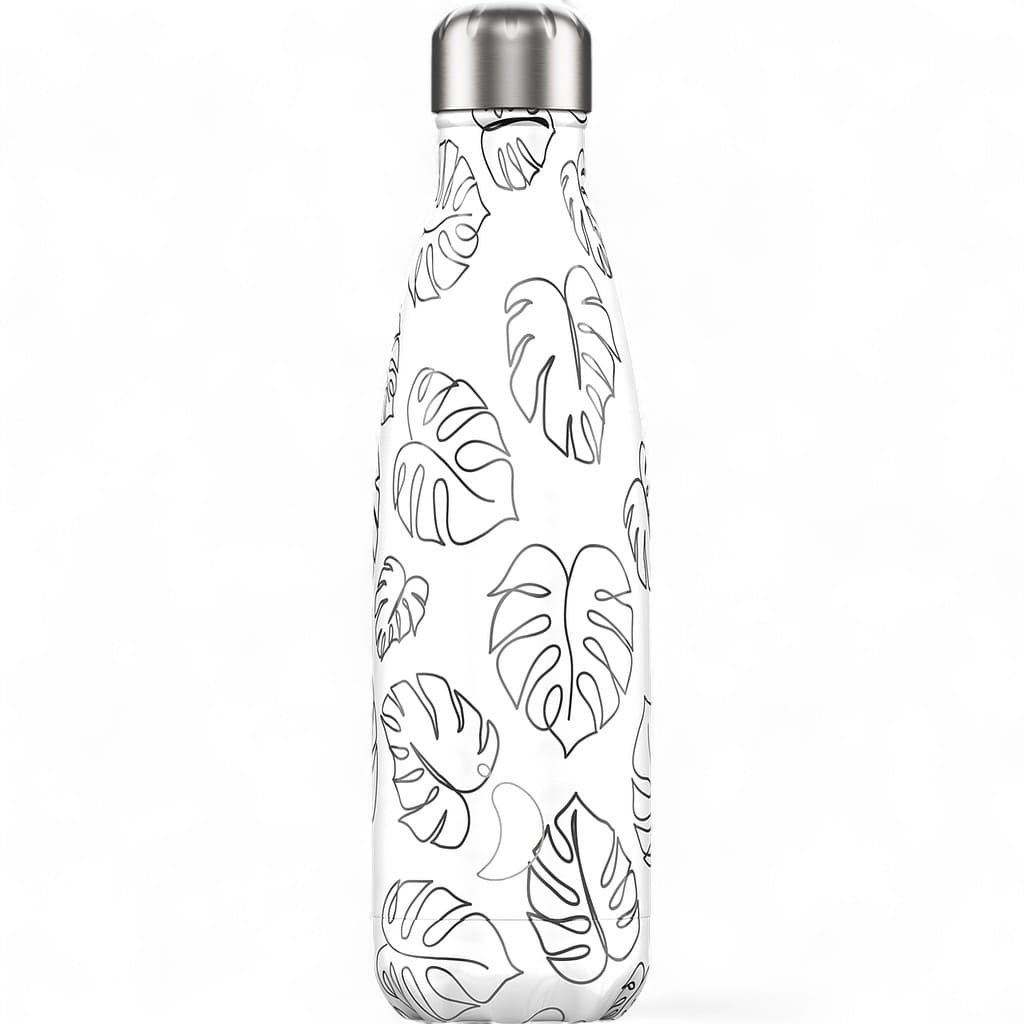  Botella Inox 500ml Chilly's Emma Hojas  Chilly's 