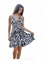 Vestido Corto Tirantes Az