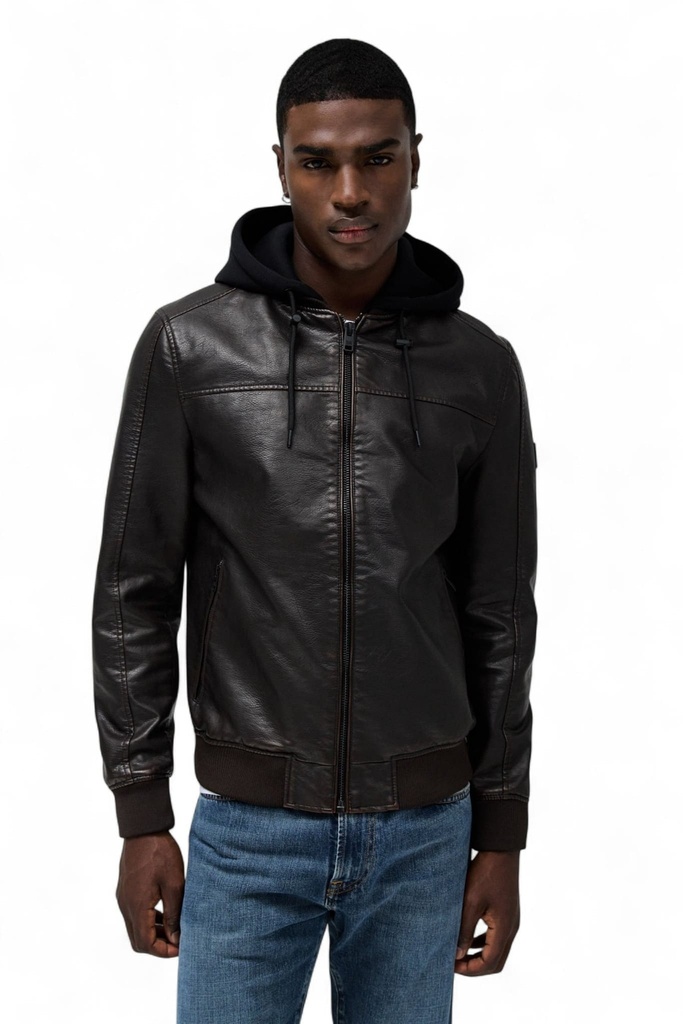 Chaqueta FAKE LEATHER Mr Salsa