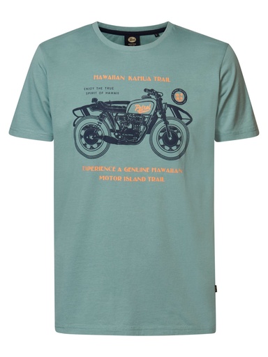 [TSR707] Camiseta Petrol Cotton