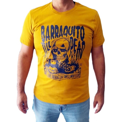 [BARRAQUITO MO] Camiseta Barraquito "canariasblue" or