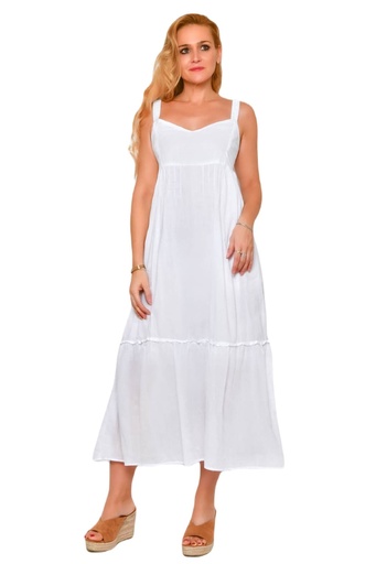 [SC-2614] Vestido Largo de Tirantes Bc