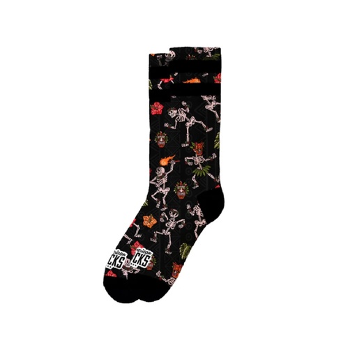 [AS237] Calcentines Skeletons American Socks