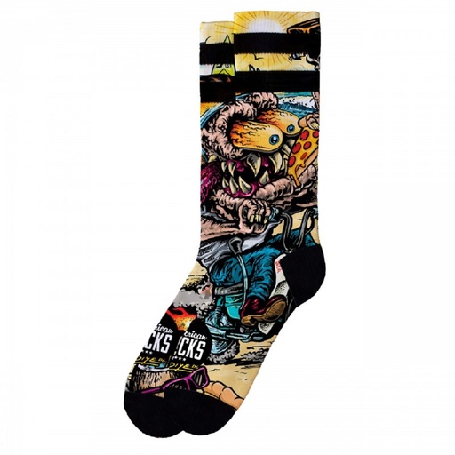 [AS344] Calcentines Bike American Socks