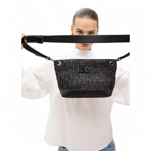 [LF2504083_00N] Bandolera Efecto Piel LC 00N