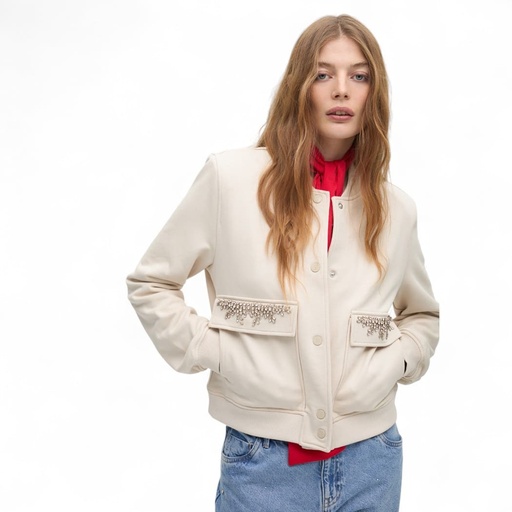 [LF2511001 004] Bomber Bolsillos Joya LC 004
