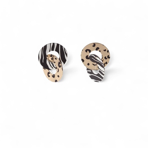 [LF2503010_2MN] Pendientes Doble LC 2MM