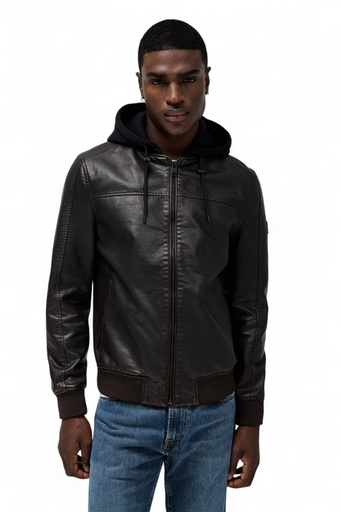 [21010260 930] Chaqueta FAKE LEATHER Mr Salsa